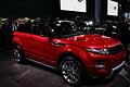Suv Land Rover Evoque red color